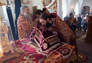 Божественная литургия в Спасо-Преображенском мужском монастыре г. Саратова