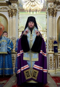 Всенощное бдение в храме в честь Покрова Пресвятой Богородицы г. Саратова