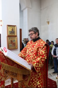 Божественная литургия в Свято-Алексиевском женском монастыре г. Саратова