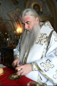 Крещальная литургия в Свято-Троицком кафедральном соборе г. Саратова