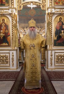 Божественная литургия в Свято-Троицком кафедральном соборе г. Покровска