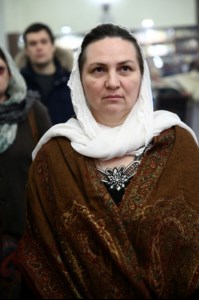 Божественная литургия на Архиерейском подворье — храме во имя преподобного Серафима Саровского г.Саратова