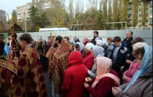 Великое освящение храма святых мучеников Адриана и Наталии г. Саратова и Божественная литургия в новоосвященном храме