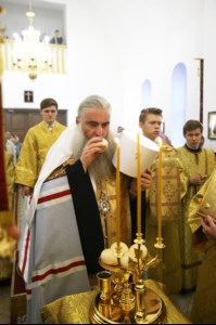 Всенощное бдение в храме во имя апостола и евангелиста Иоанна Богослова г.Саратова