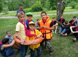 В лагере «Солнечный» прошел День МЧС