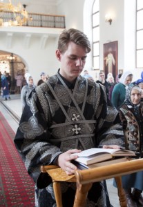 Литургия Преждеосвященных Даров в Свято-Никольском мужском монастыре г.Саратова