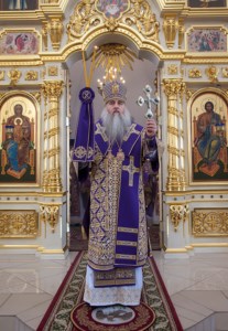 Божественная литургия в храме во имя святого благоверного князя Александра Невского города Ртищева Балашовской епархии