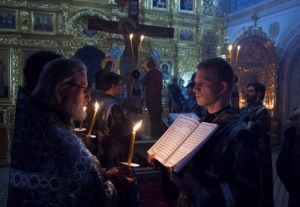 Пассия в Свято-Троицком кафедральном соборе г.Саратова