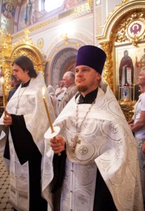 Всенощное бдение в Свято-Троицком кафедральном соборе г. Саратова