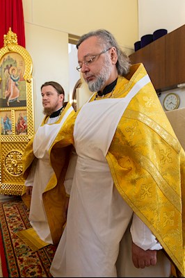 Великое освящение храма Сорока Севастийских мучеников г. Саратова и Божественная литургия в новоосвященном храме