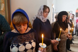 Пассия в храме в честь Успения Божией Матери г.Вольска