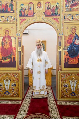 Божественная литургия в храме во имя святителя Митрофана, епископа Воронежского, г.Саратова