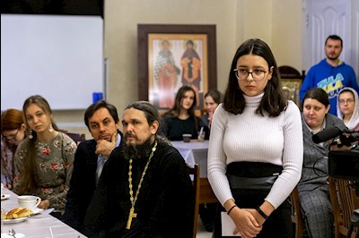В Татьянин день Митрополит Лонгин встретился со студентами