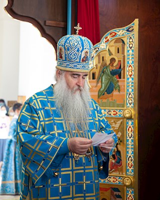 Божественная литургия в Свято-Алексиевском женском монастыре г. Саратова