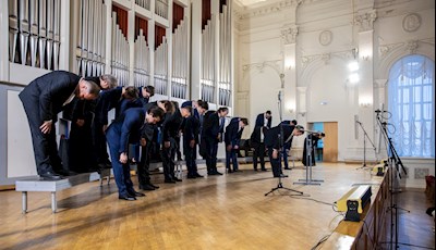 Прошел концерт Архиерейского мужского хора, приуроченный к празднованию Дней славянской письменности и культуры