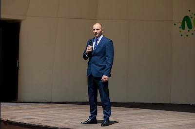 Митрополит Игнатий принял участие в церемонии открытия летнего сезона в лагере «Солнечный»