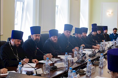 Митрополит Игнатий возглавил общее собрание благочинных Саратовской епархии и Административного секретариата