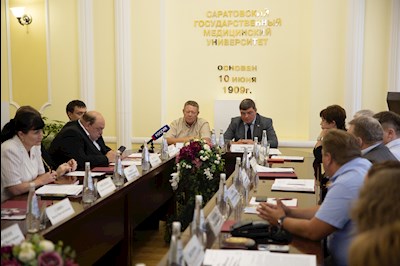 Митрополит Игнатий принял участие в заседании Попечительского совета медицинского университета