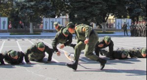 Священник поздравил курсантов с принятием военной присяги