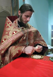 Всенощное бдение в Крестовоздвиженском храме г. Хвалынска