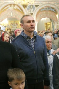 Великое освящение верхнего храма во имя Святой Живоначальной Троицы Свято-Троицкого кафедрального собора города Саратова
