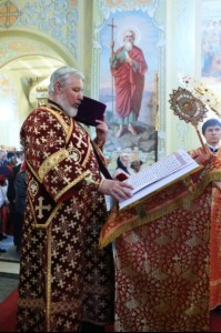 Божественная литургия в храме в честь Покрова Пресвятой Богородицы