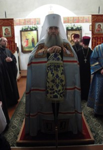 Всенощное бдение в храме в честь Благовещения Пресвятой Богородицы города Саратова