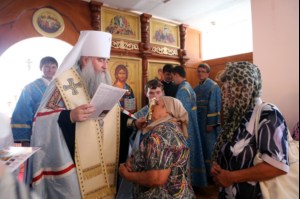 Архипастырская поездка в Петровский район