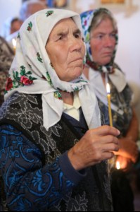 Чин Великого освящения и Божественная литургия в храме святого пророка Илии в селе Липовка Базарно-Карабулакского района