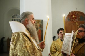 Всенощное бдение в Свято-Сергиевском женском монастыре с. Алексеевка Базарно-Карабулакского р-на