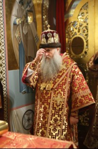 Всенощное бдение в Свято-Троицком кафедральном соборе Саратова