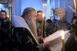 Пассия в храме во имя святого великомученика Георгия Победоносца г.Саратова