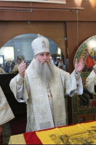 Божественная литургия в храме во имя святителя Тихона, епископа Воронежского, Задонского чудотворца г.Саратова