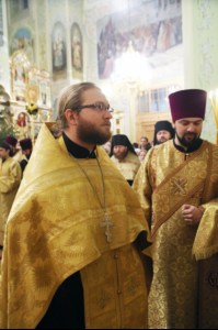 Великая Рождественская вечерня в храме в честь Покрова Пресвятой Богородицы г. Саратова