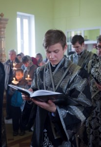 Пассия в Свято-Никольском храме г. Ртищево