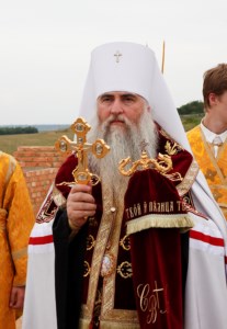 Чин основания храма во имя новомучеников и исповедников Саратовских в строящемся районе Солнечный-2 г. Саратова