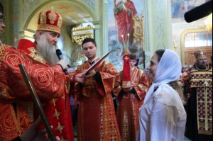 Пасхальная вечерня в храме Покрова Пресвятой Богородицы г.Саратова