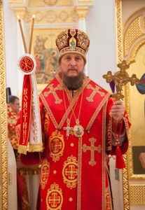 Божественная литургия на Архиерейском подворье — храме во имя святых равноапостольных Мефодия и Кирилла при СГУ в день памяти святых братьев