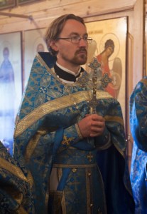 Божественная литургия в храме в честь Рождества Пресвятой Богородицы г.Саратова