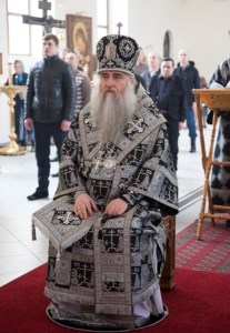 Литургия Преждеосвященных Даров в Свято-Никольском мужском монастыре г.Саратова