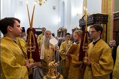 Всенощное бдение в Иоанновском женском монастыре с. Алексеевка