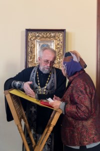 Литургия Преждеосвященных Даров на Архиерейском подворье — в храме во имя святого апостола и евангелиста Иоанна Богослова при СПДС