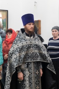 Литургия Преждеосвященных Даров в храме во имя преподобного Сергия Радонежского г.Саратова