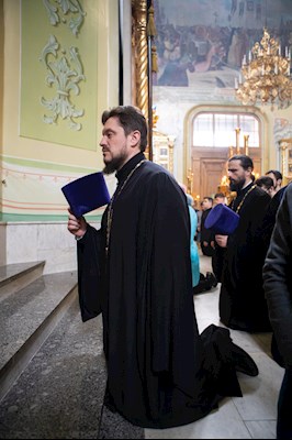 Митрополит Игнатий совершил вечернее богослужение с чином прощения в Покровском соборе г. Саратова