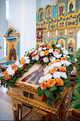 Митрополит Игнатий совершил Божественную литургию в Свято-Сергиевском женском монастыре села Алексеевка Базарно-Карабулакского района