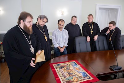 Митрополит Игнатий провел совещание, посвященное подготовке юбилейных мероприятий ко дню памяти архиепископа Александра (Тимофеева)