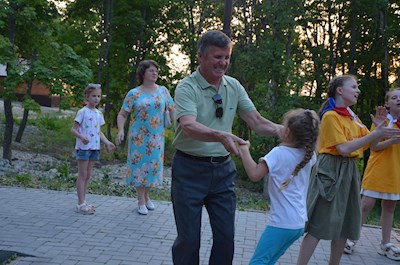 В лагере «Солнечный» прошло открытие второй смены