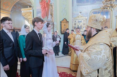 Митрополит Игнатий совершил таинство Венчания