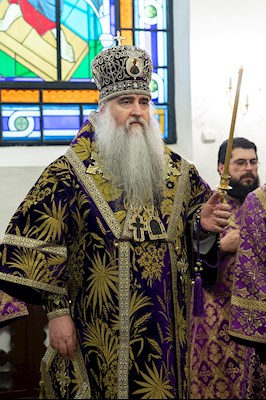 Всенощное бдение на Архиерейском подворье – в храме в честь иконы Божией Матери «Утоли моя печали» г. Саратова