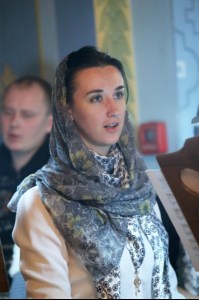 Вечернее богослужение с чтением акафиста Пресвятой Богородице в Свято-Троицком соборе Саратова